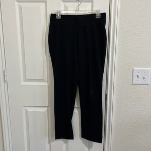 Women's Land's End Starfish straight leg legging,  black, size M